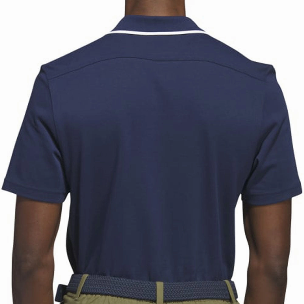 Soft touch finish adidas Go-To Pique Polo Shirt - Collegiate Navy