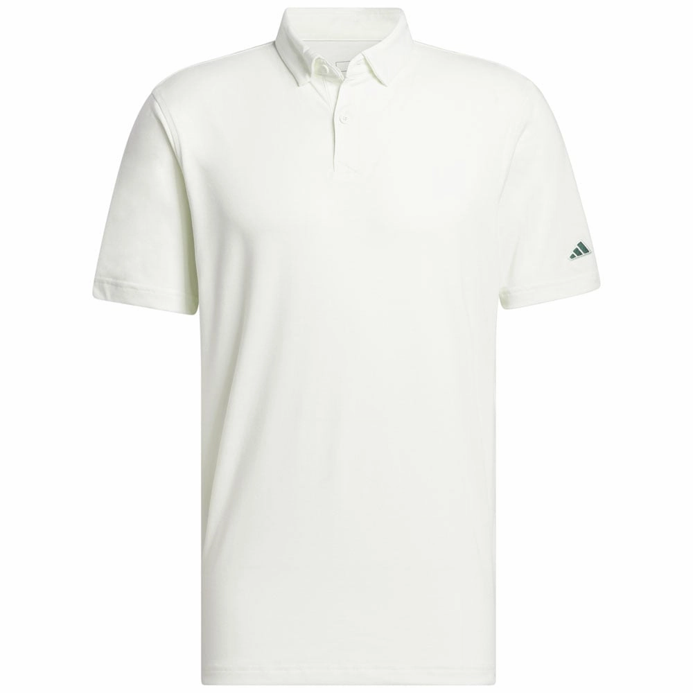 adidas Go-To Polo Shirt - Crystal Jade Mel Cozy Comfort crew neck
