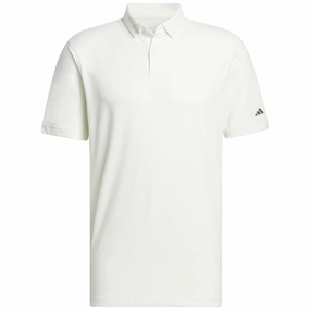 adidas Go-To Polo Shirt - Crystal Jade Mel Cozy Comfort crew neck