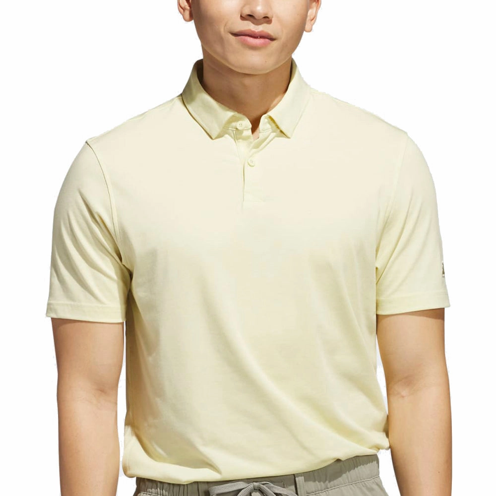 Cozy And Warm adidas Go-To Polo Shirt - Powder Yellow
