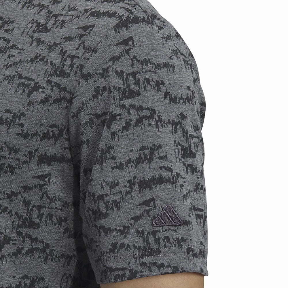 adidas Go-To Print Polo Shirt - Black Simple and Cozy