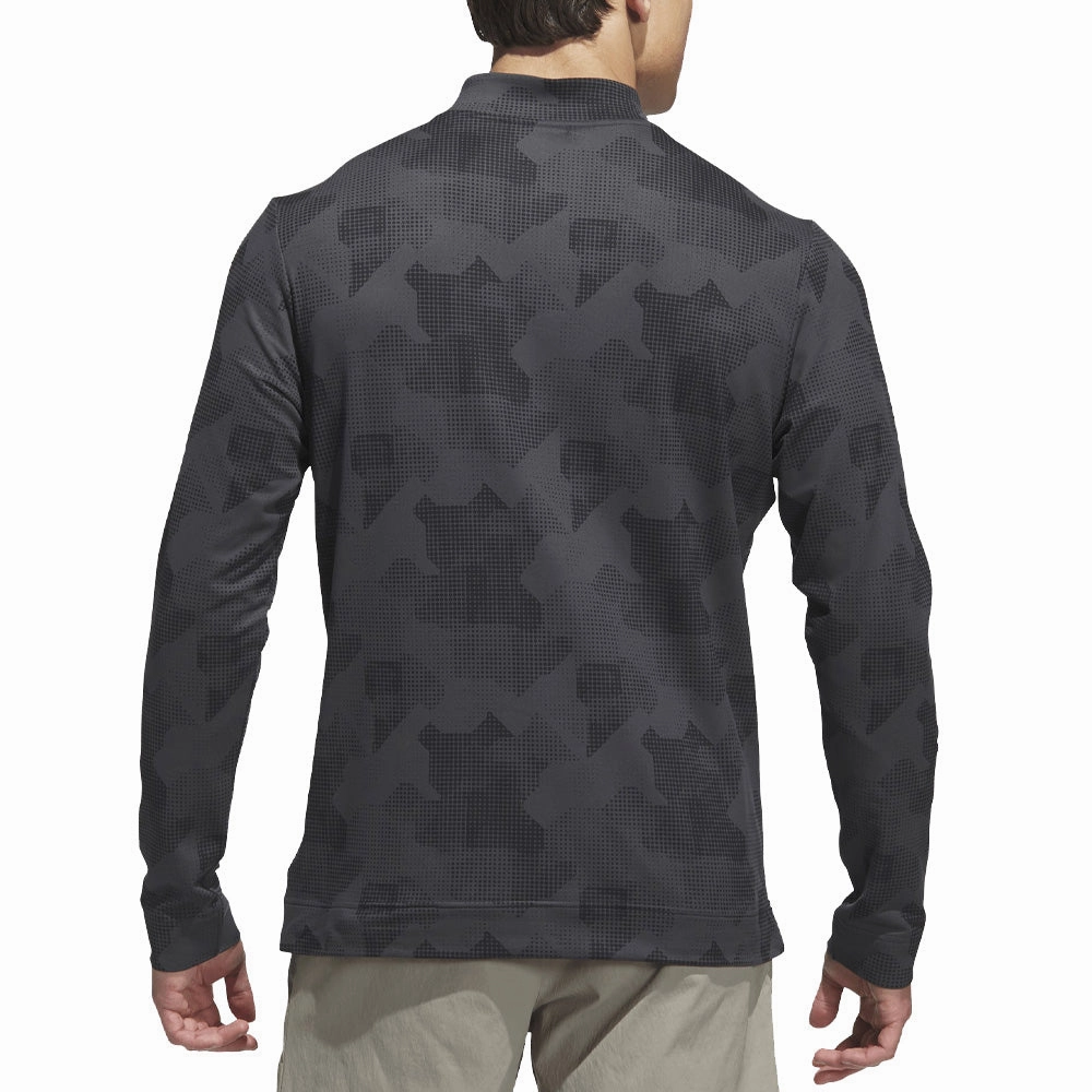 Smart Wear Cozy pieces adidas Go-To Printed 1/4 Zip Pullover - Black