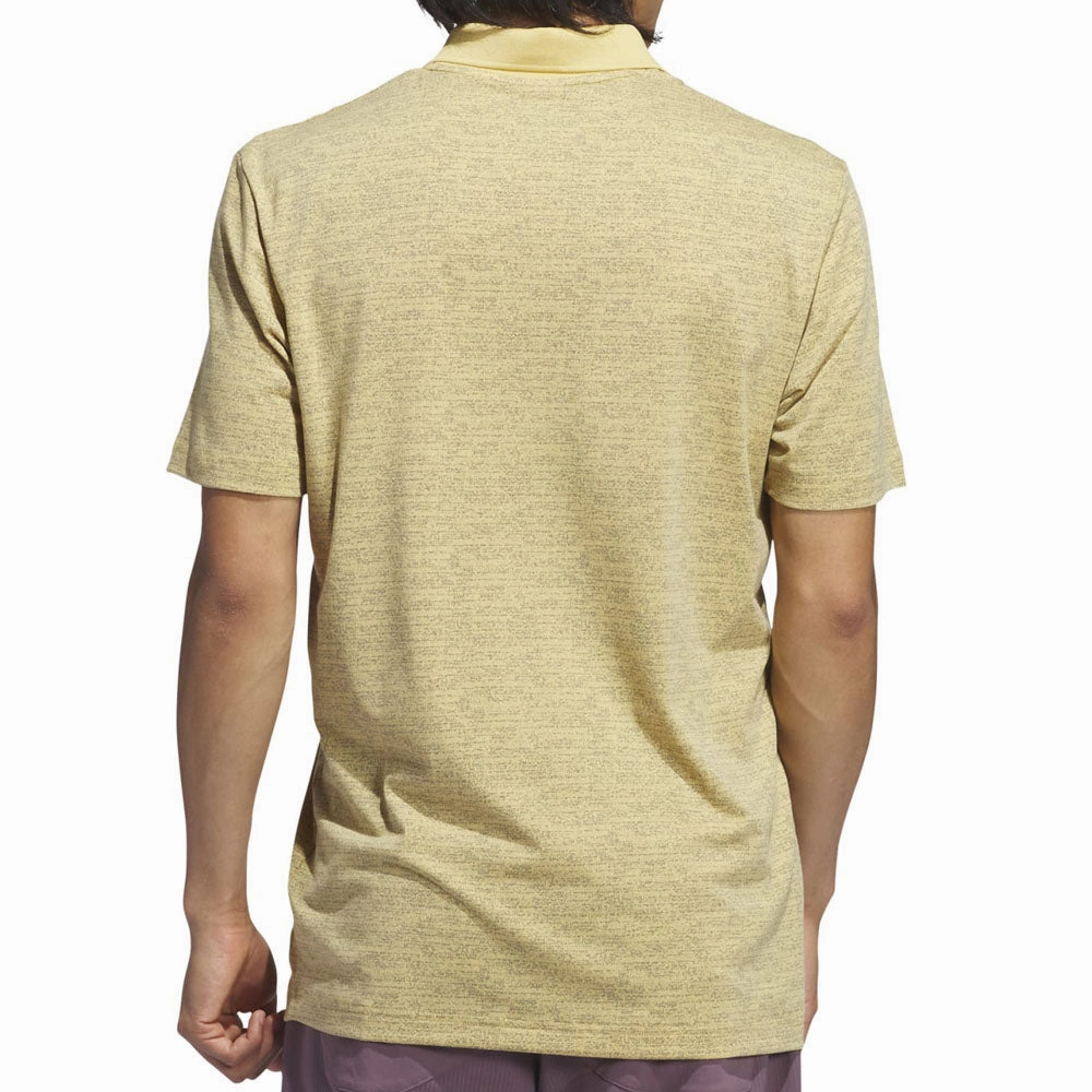 adidas Go-To Printed Polo Shirt - Oat Mel Travel Comfort