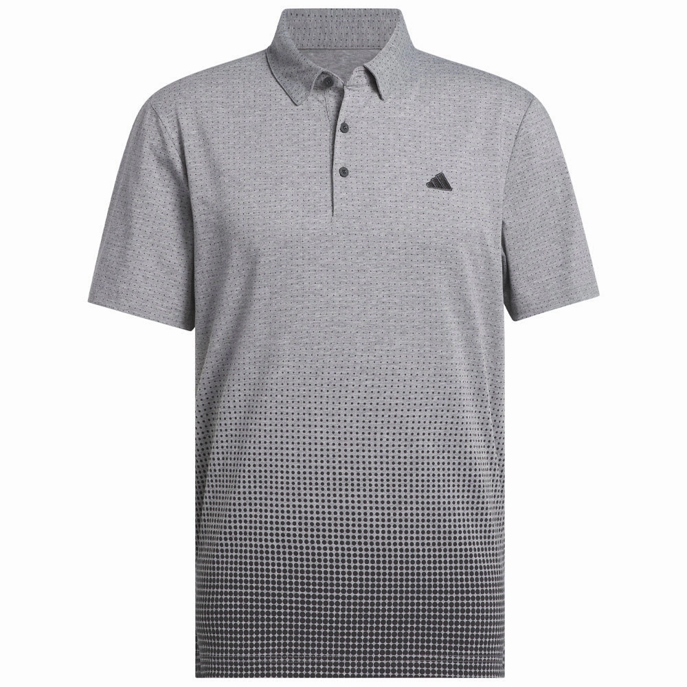 adidas Go-to Rise Print Polo Shirt - Carbon Autumn coziness