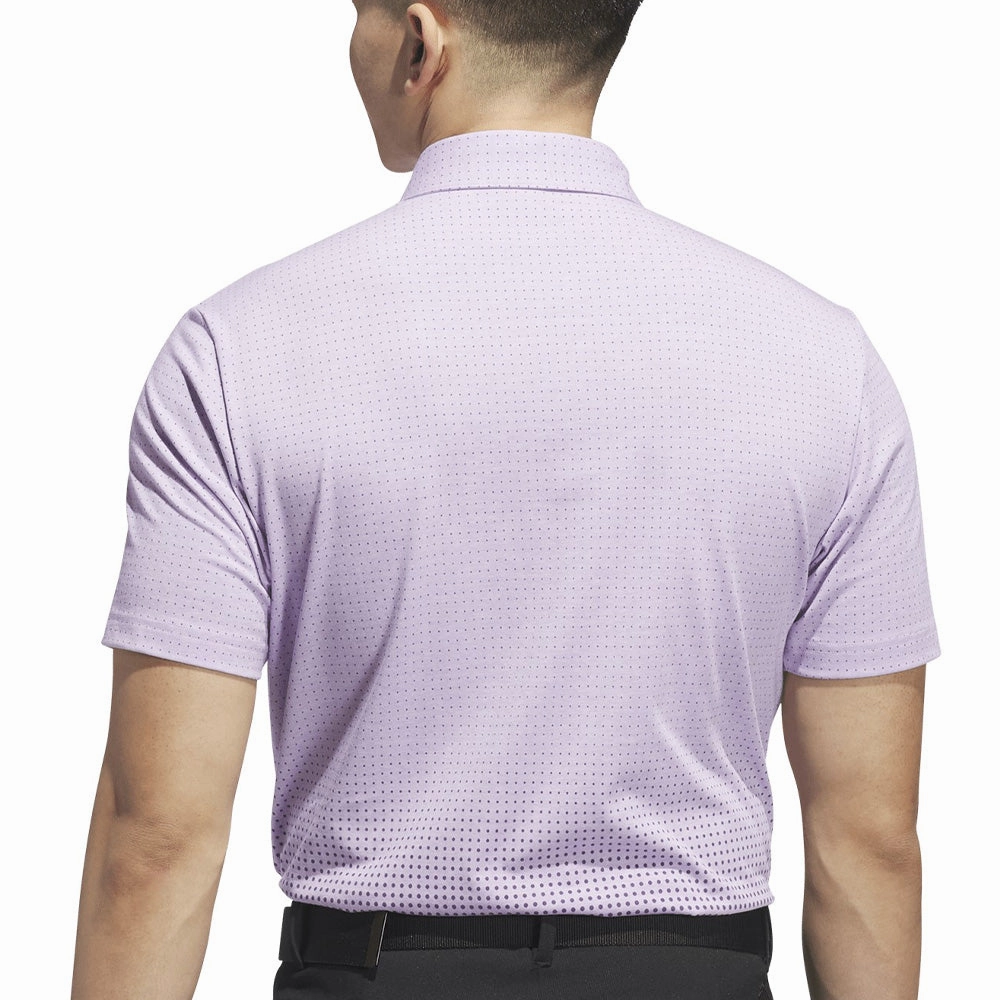 Chic Wearable adidas Go-to Rise Print Polo Shirt - Powder Plum