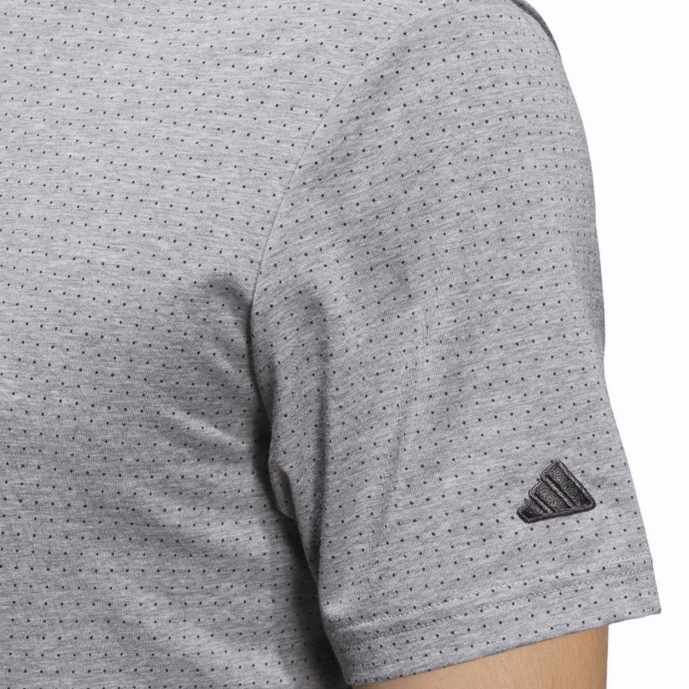 adidas Go-to Rise Print Sleeve Logo Polo Shirt - Carbon All-Purpose Wear