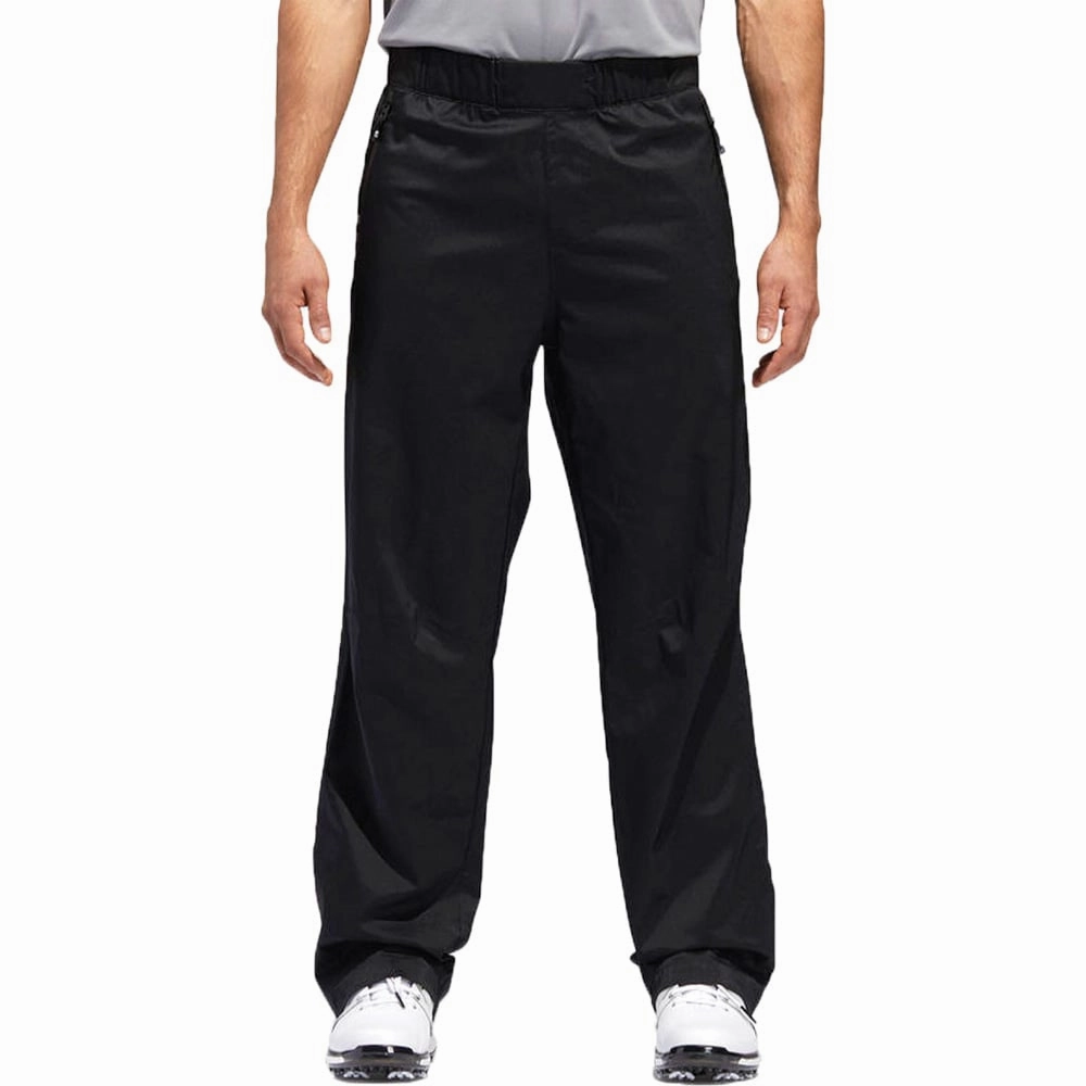 Effortless Wear Comfort Fit Wear adidas Golf Climaproof Waterproof Trousers - Black