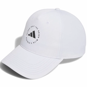 adidas Golf Performance Cap - White Sleek Detail