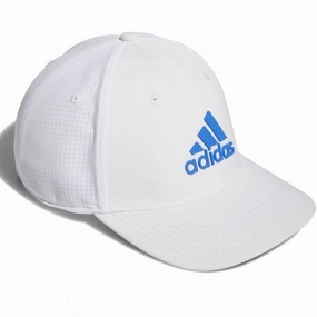 Weekend Style adidas Golf Tour Cap - White/Blue