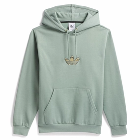 Spiritual wear Family gathering wear Adidas HJ Hoodie - Silver Green