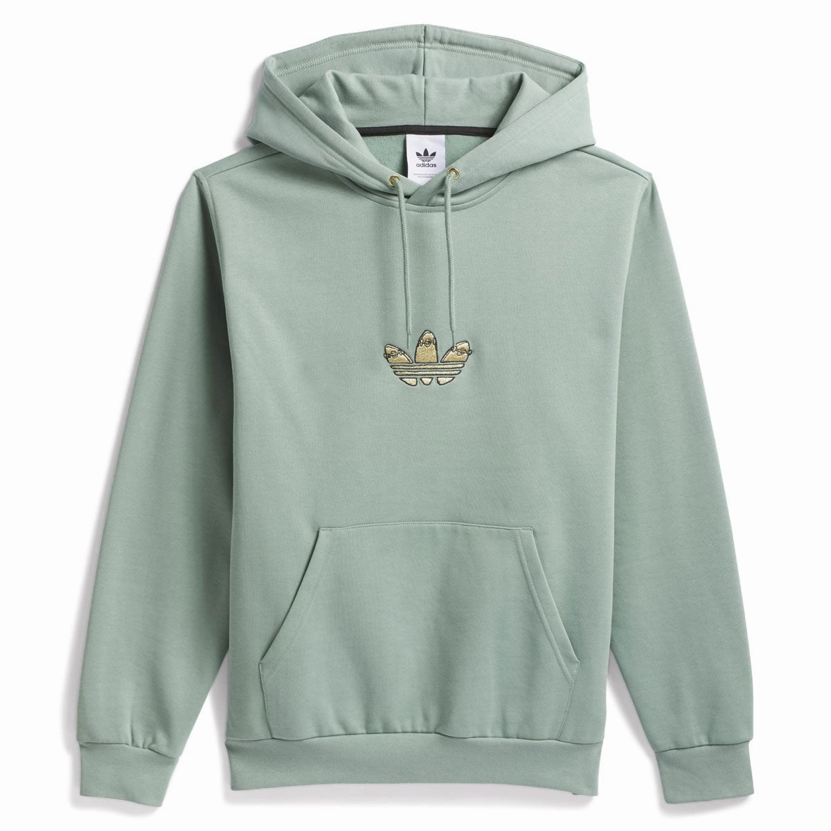 Spiritual wear Family gathering wear Adidas HJ Hoodie - Silver Green