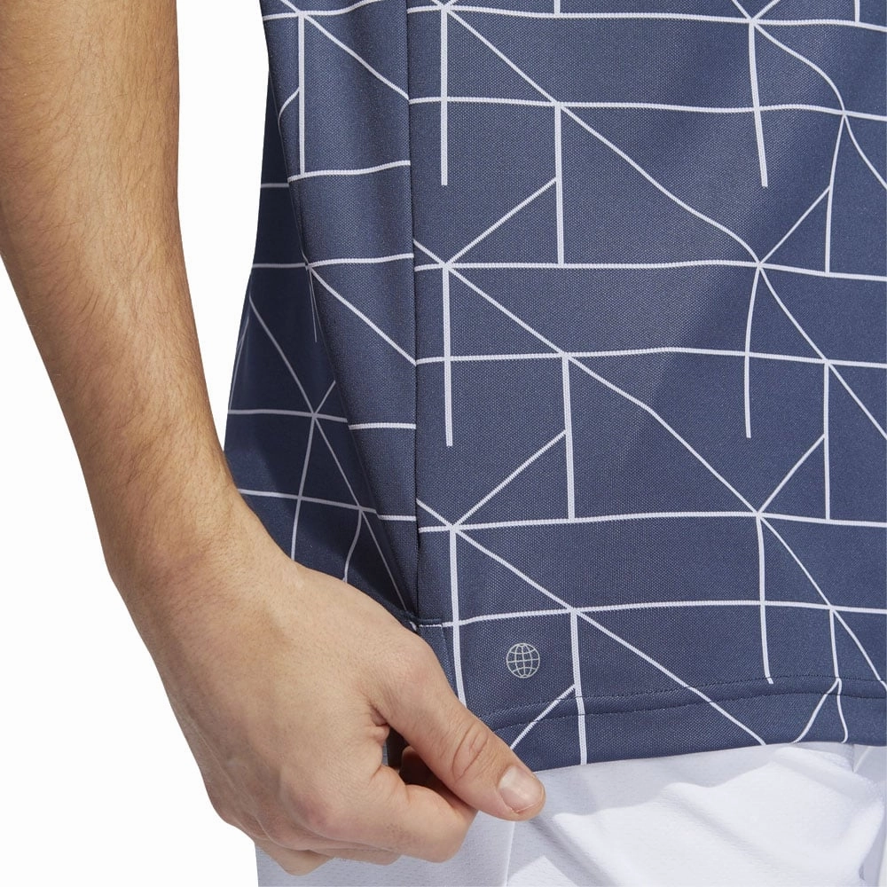 Daily Outfit Style MultipurposeUse adidas Jacquard Primegreen Polo Shirt - Crew Navy/White