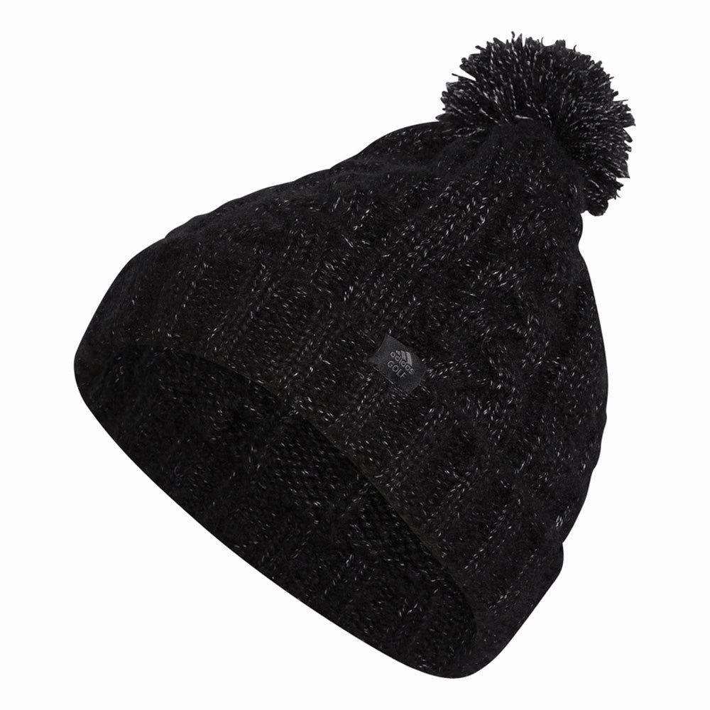 Lightweight Option adidas Ladies PomPom Beanie - Black