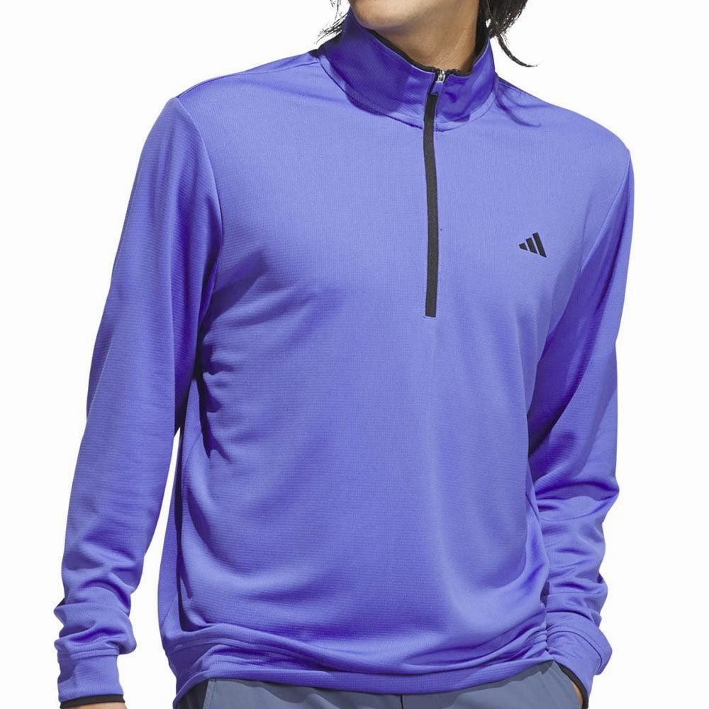 product semi formal appeal product customization adidas Lightweight 1/2 Zip Top - Cobalt Blue