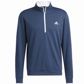 product birthday joy adidas Lightweight 1/4 Zip Pullover - Crew Navy/White