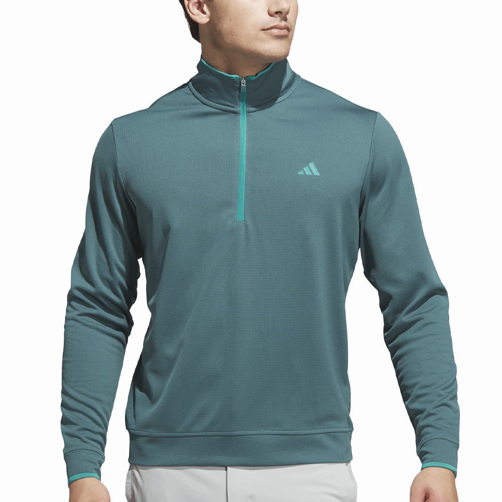 Street Layer adidas Lightweight Half-Zip Top - Preloved Teal