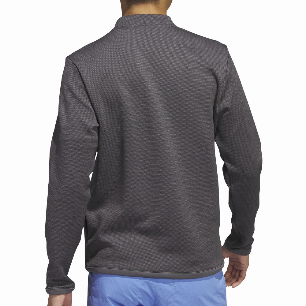 product premium quality assurance Modern Bold adidas Microdot 1/4 Zip Pullover - Black/White