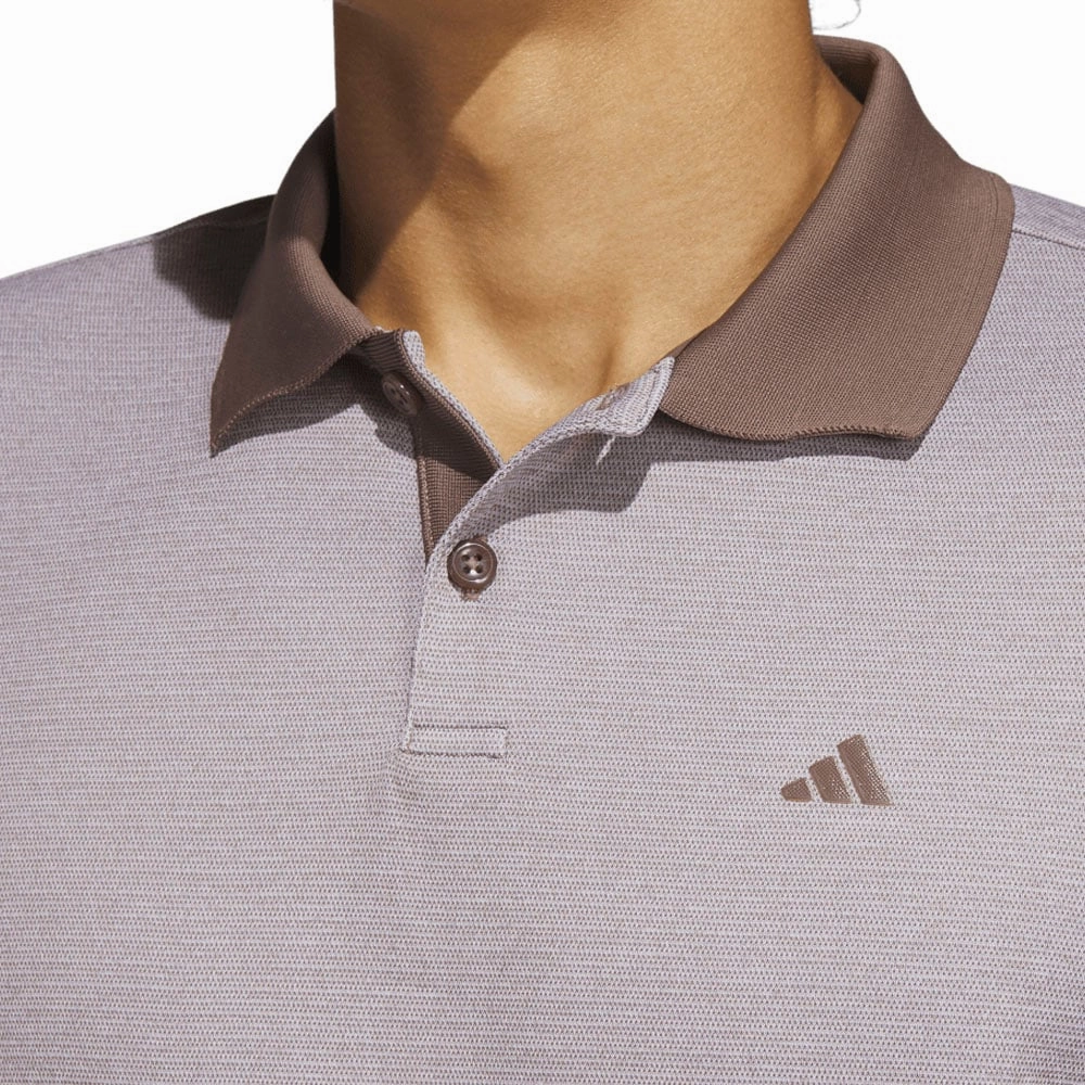 adidas No Show Polo Shirt - Earth Strata Travel Trend Essential Wear