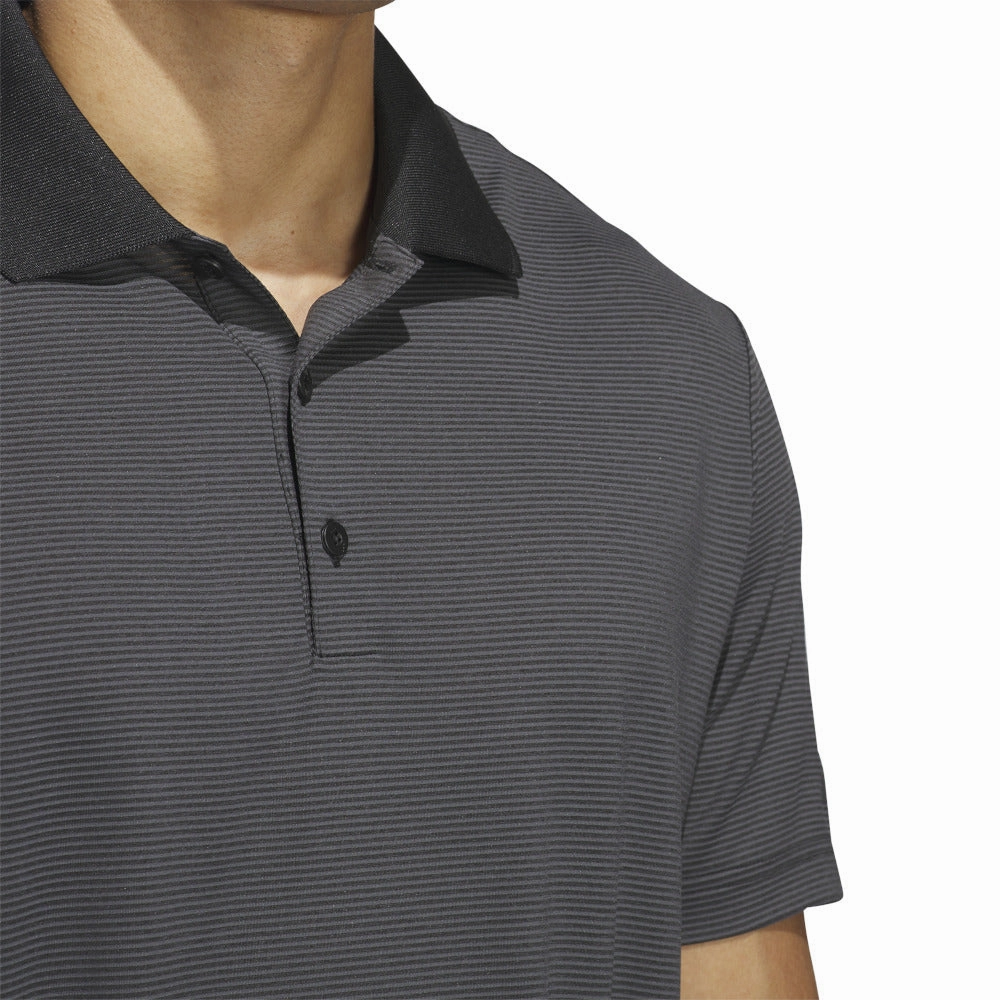 adidas Ottoman Polo Shirt - Black/Grey Six Cool and casual Business Meeting
