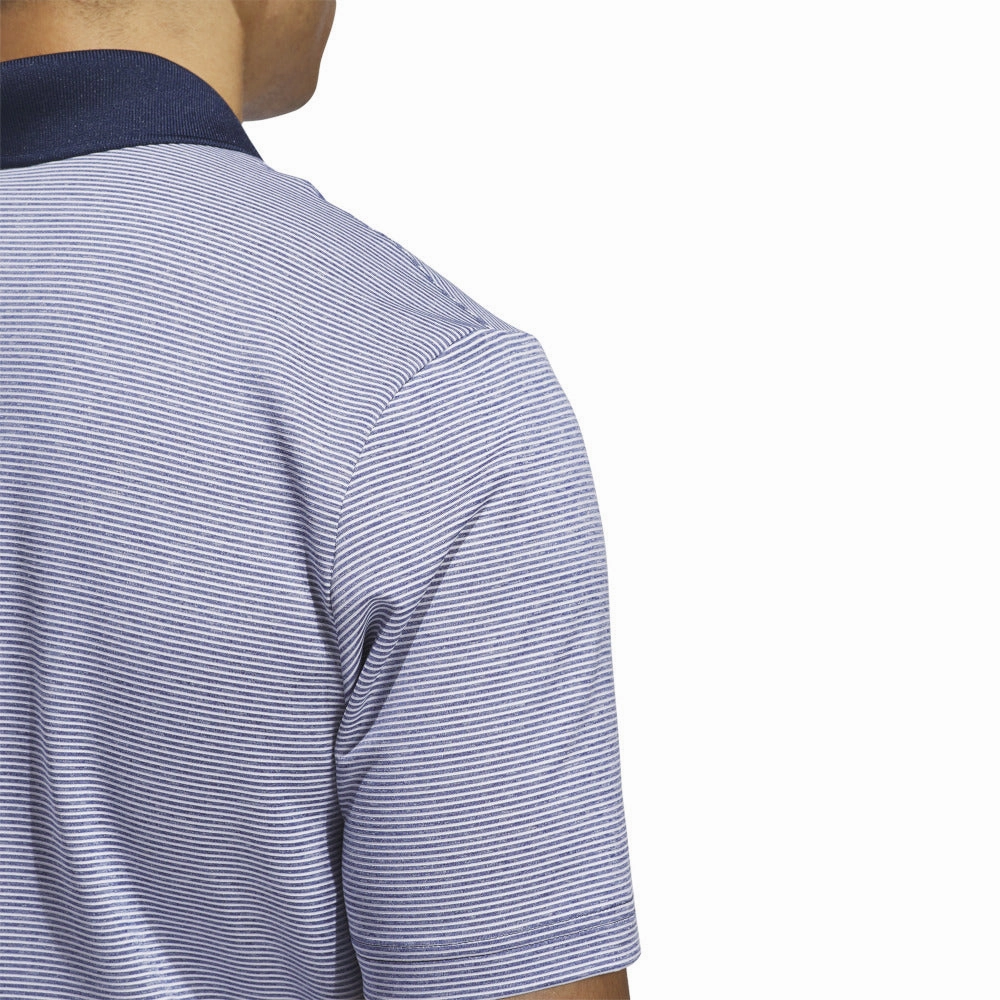 Versatile Comfort adidas Ottoman Polo Shirt - White/Collegiate Navy