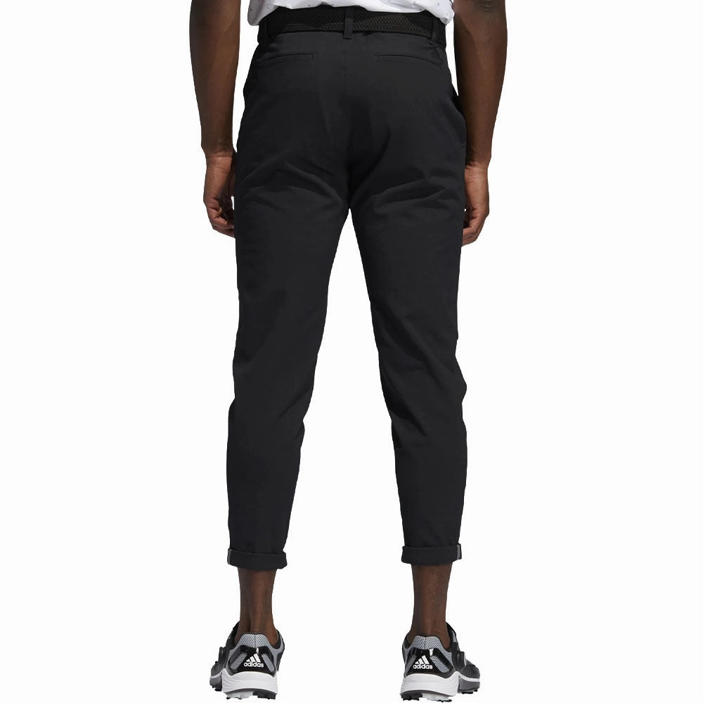 Trendy Waist adidas Pin Roll Trousers - Black