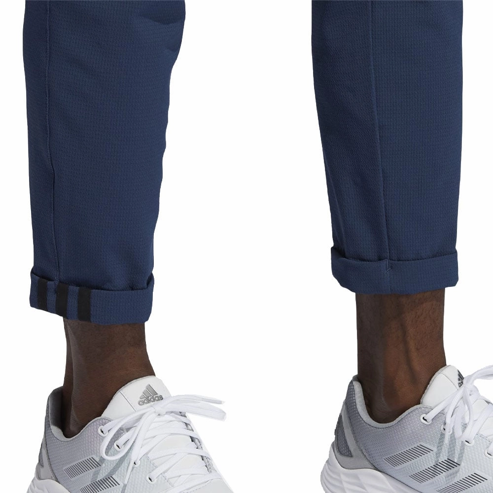 Wrinkle Free Fabric adidas Pin Roll Trousers - Crew Navy