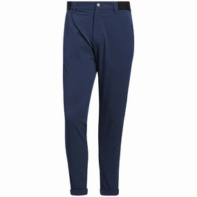 Non Tapered Leg adidas Pin Roll Trousers - Crew Navy
