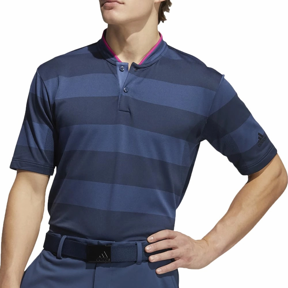 adidas Primeknit Stretch Polo Shirt - Crew Navy/Night Indigo Fashionable Wear Light and Comfortable