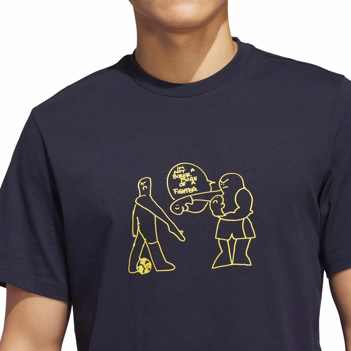 Adidas Shmoo G 1 T-Shirt - Legend Ink Comfortable Wear
