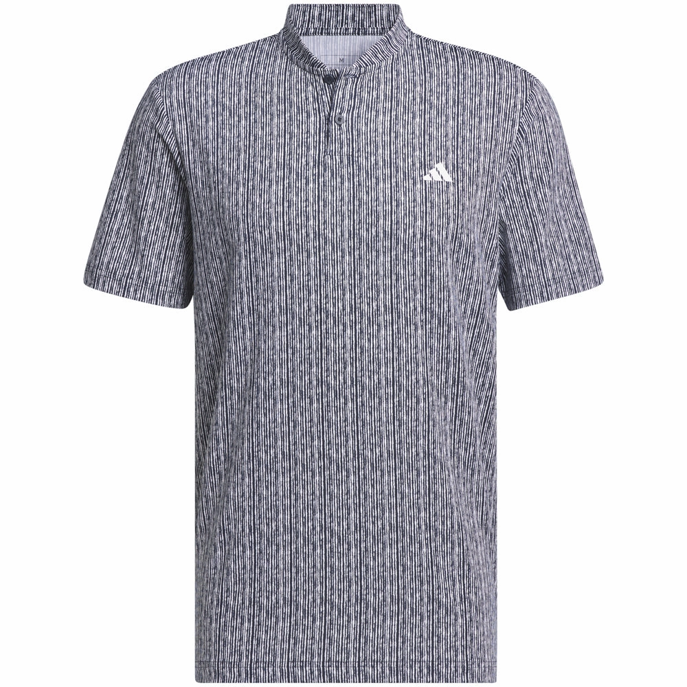 adidas Sport Stripe Polo Shirt - Collegiate Navy/White Fade Resistant Dye contrast
