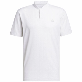 Simple and Comfortable adidas Sport Stripe Polo Shirt - White/Grey Two