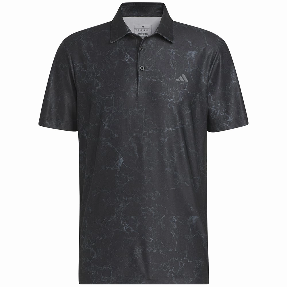 adidas Sun Energy Polo Shirt - Black Classic Style