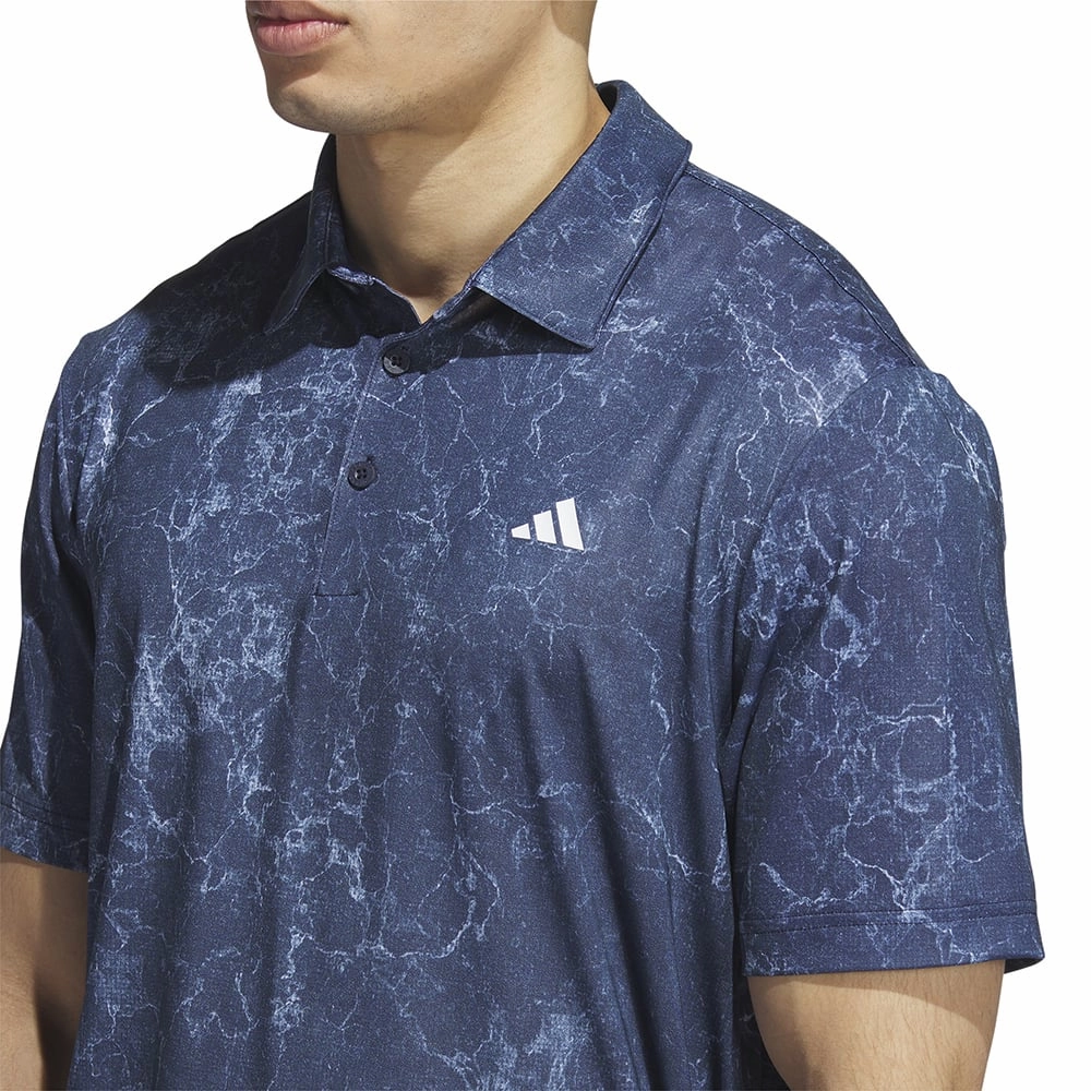 Stylish Soft Texture adidas Sun Energy Polo Shirt - Collegiate Navy