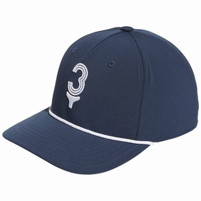 Felt material Summer Travel adidas Tee Time 5-Panel Cap - Crew Navy