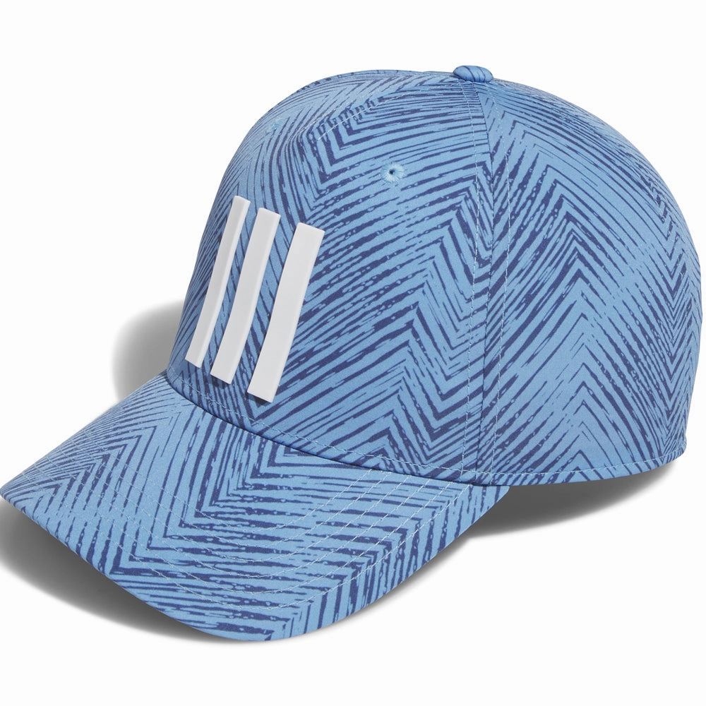 adidas Tour 3 Stripe Cap - Semi Blue Burst Outdoor Style