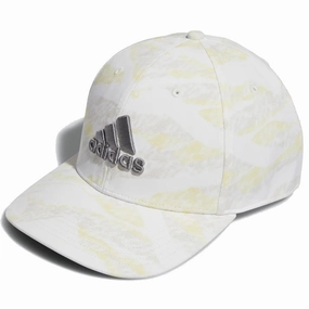 adidas Tour Print Snapback - White Urban Gear