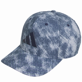 Monogram option Minimal Appeal adidas Tour Print Snapback Cap - White/Collegiate Navy