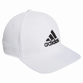 adidas Tour Snapback Cap - White Sport Fashion On-the-Go Accessory.