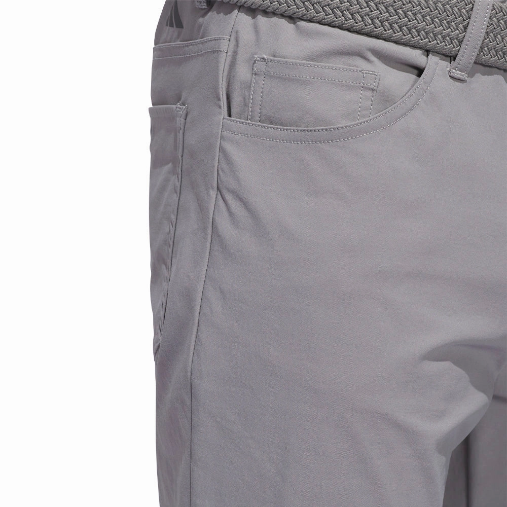 Adaptable Design Adjustable Fit adidas Ultimate365 5-Pocket Trouser - Grey Three