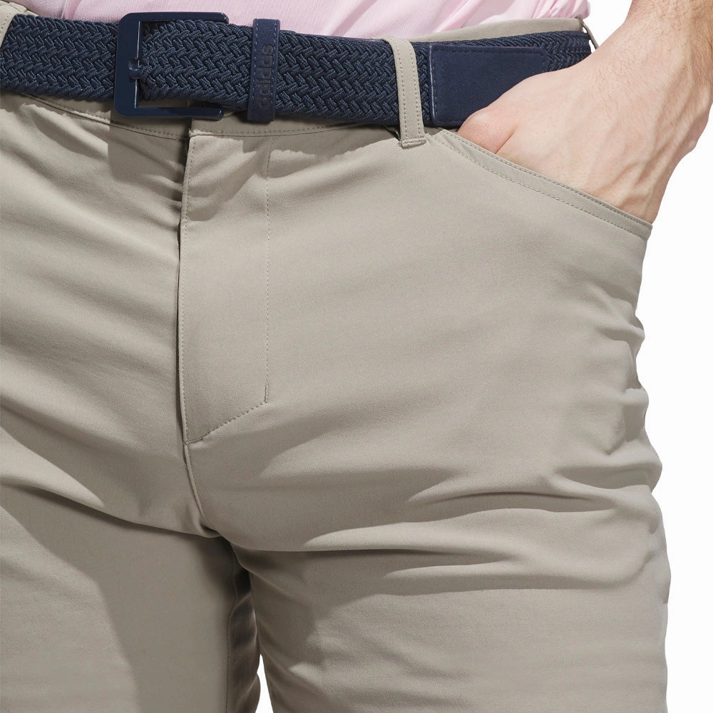 Smooth zipper closure adidas Ultimate365 5-Pocket Trouser - Putty Beige