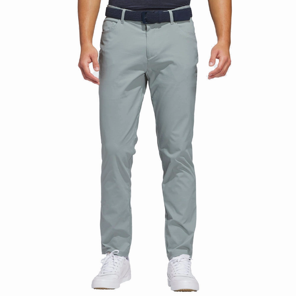 adidas Ultimate365 5 Pocket Trousers - Silver Green stain guard Sleek Fit