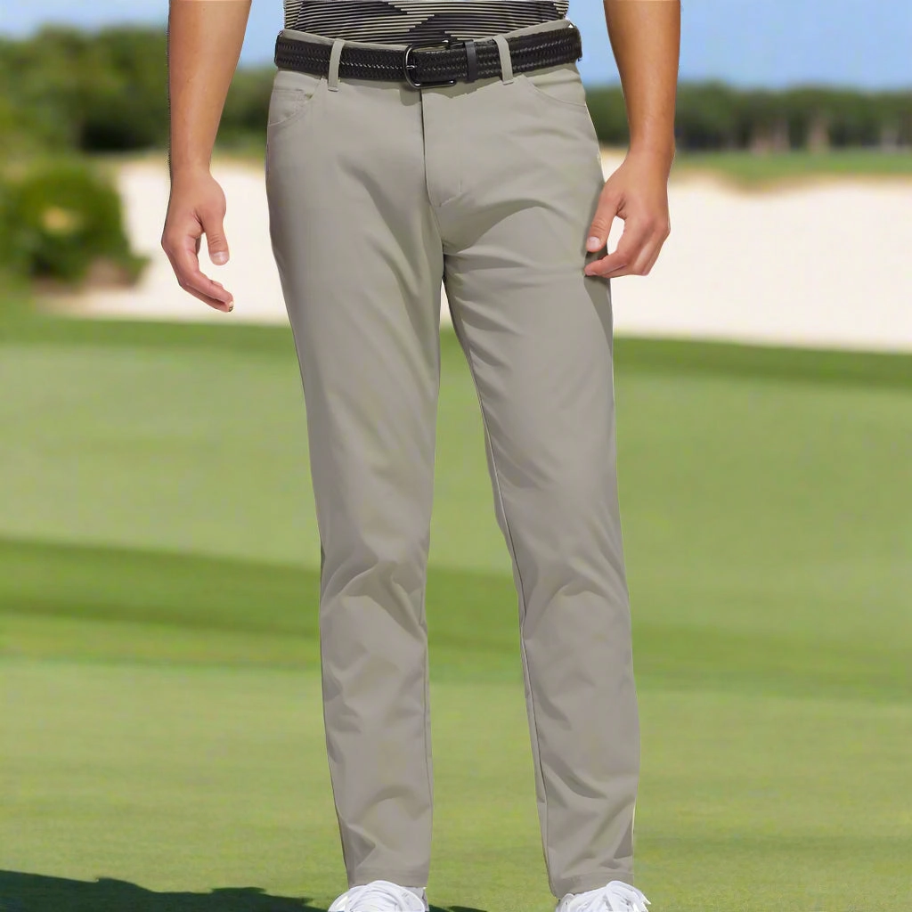 adidas Ultimate365 5 Pocket Trousers - Silver Pebble Ergonomic Cut