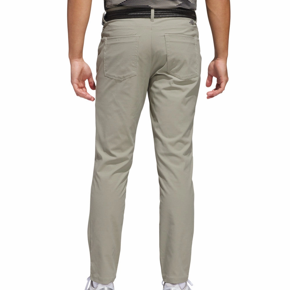 adidas Ultimate365 5 Pocket Trousers - Silver Pebble smooth zipper