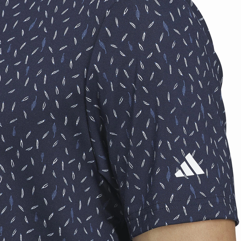 Chill Comfort Chill Design adidas Ultimate365 Allover Print Polo Shirt - Collegiate Navy
