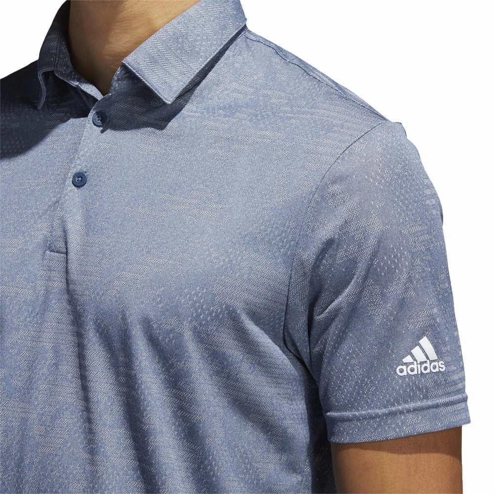 ethical adidas Ultimate365 Camo Polo - Crew Navy/Grey Two