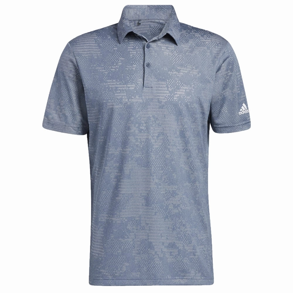 Floral freshness adidas Ultimate365 Camo Polo - Crew Navy/Grey Two