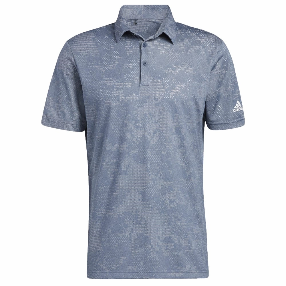 Light Fashion Smart Wear adidas Ultimate365 Camo Polo - Crew Navy/Grey Two