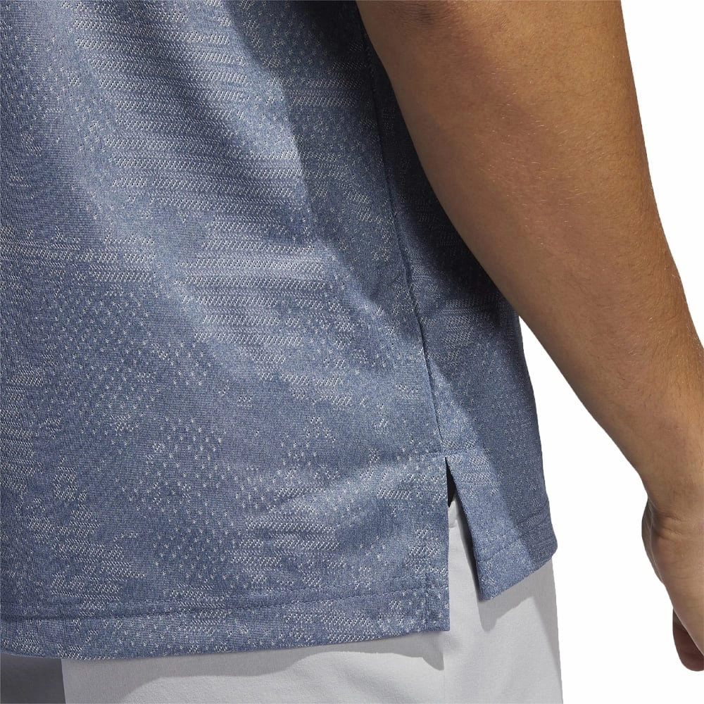 TaglessCollar adidas Ultimate365 Camo Polo - Crew Navy/Grey Two