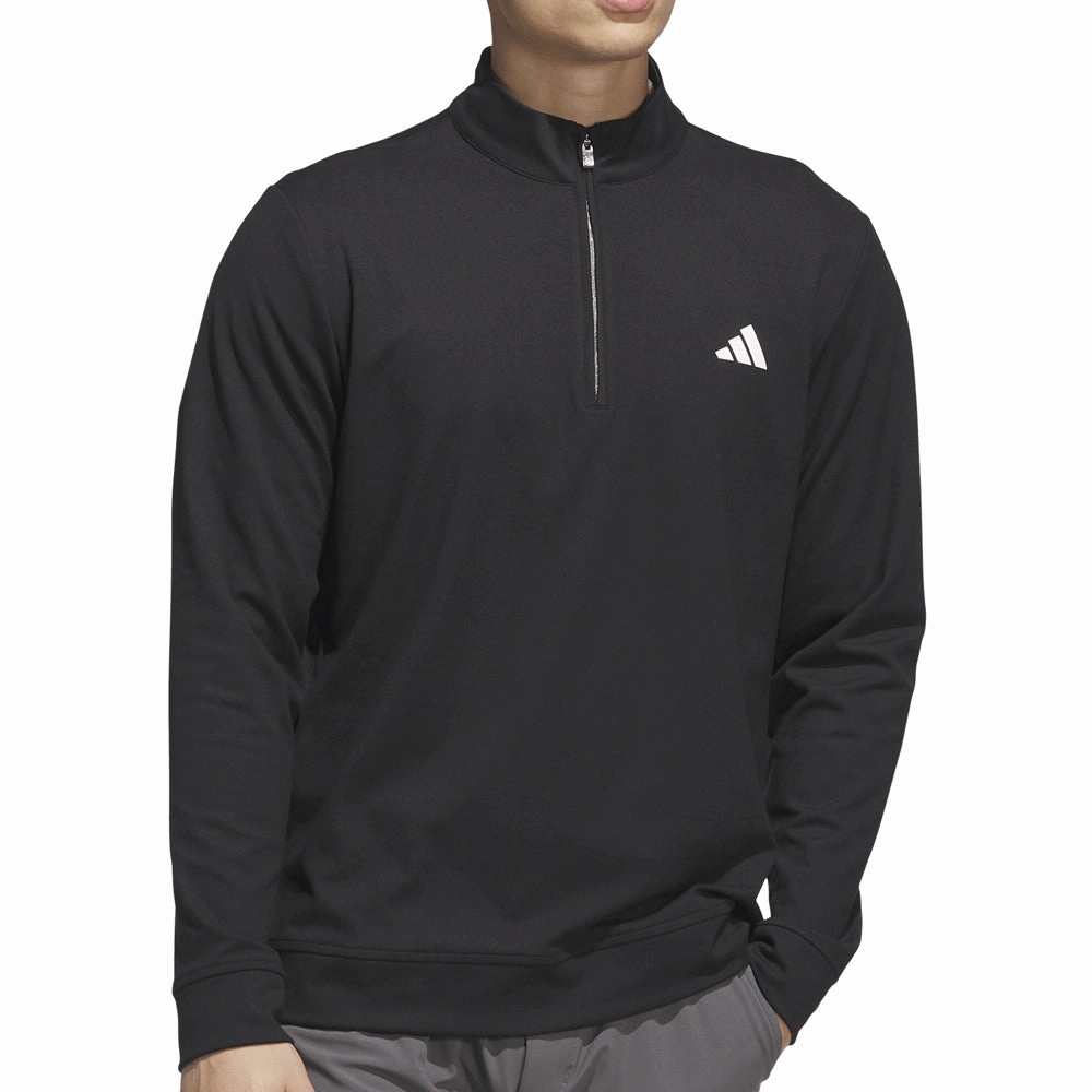 adidas Ultimate365 Classic 1/4 Zip Pullover - Black young people