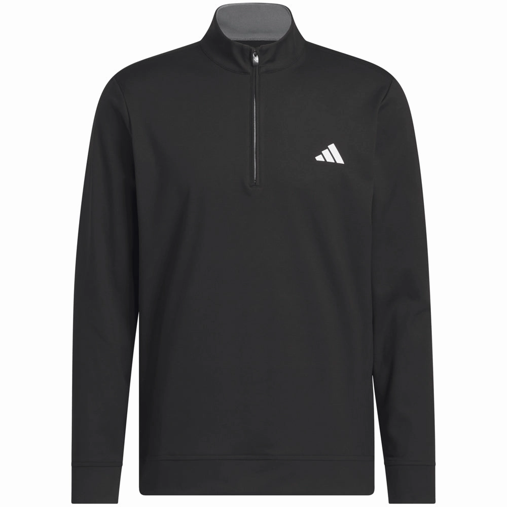 adidas Ultimate365 Classic 1/4 Zip Pullover - Black product future prospects Simple Wear